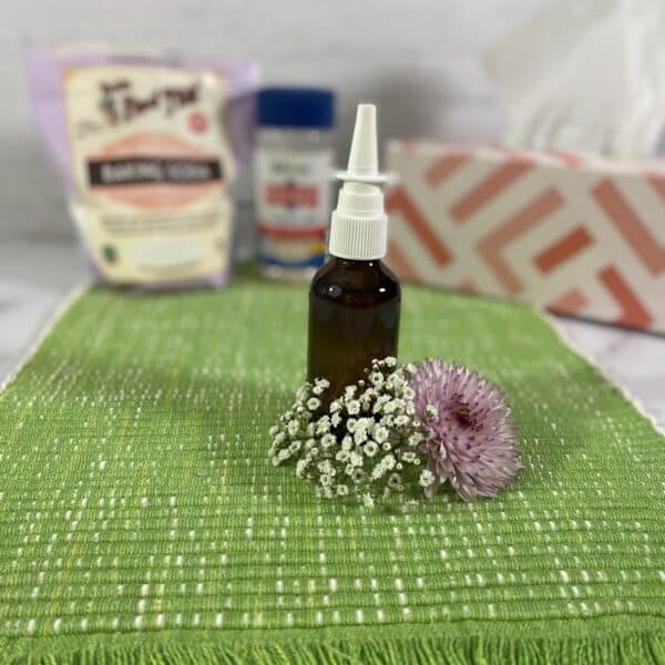 How to Make Homemade Saline Nasal Spray Natural Kitchen Cooking School