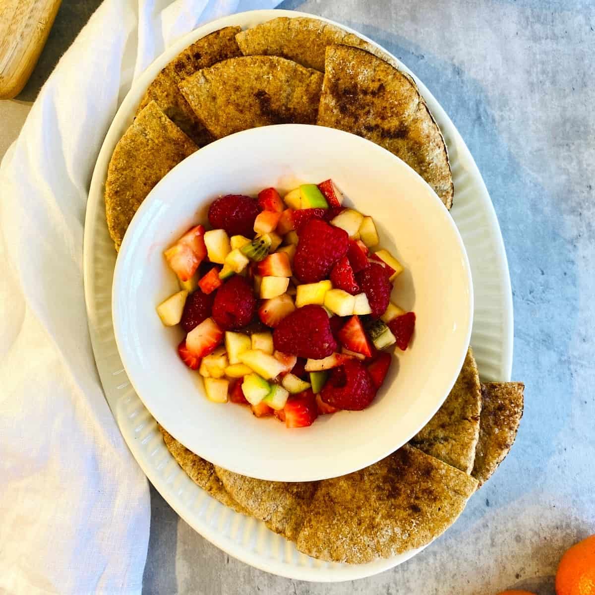 The Recipe You Need to Make this Cinco de Mayo Fruit Salsa with